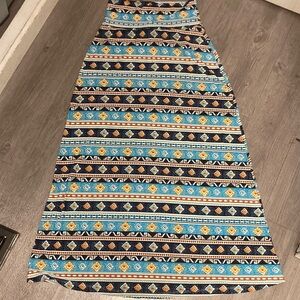 Women’s Western Print Maxi Skirt